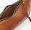 bolso de hombro de piel oskan moon cognac